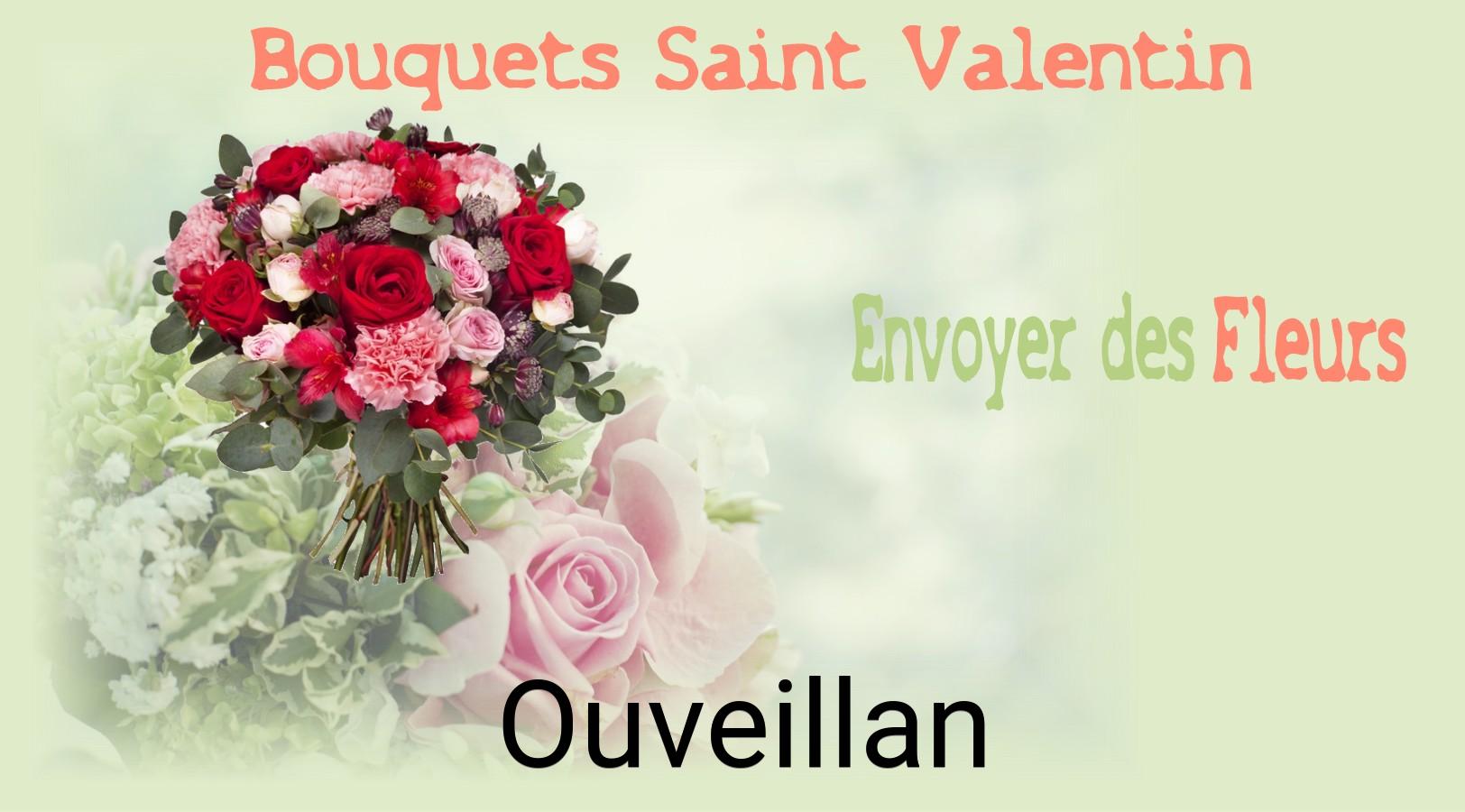 Roses de Saint-Valentin livrées à Ouveillan